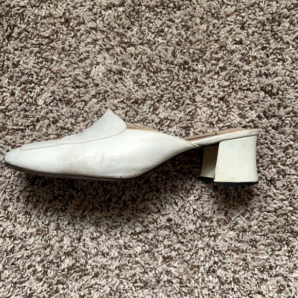 Enzo Angiolini White Mules - Picture 3 of 7